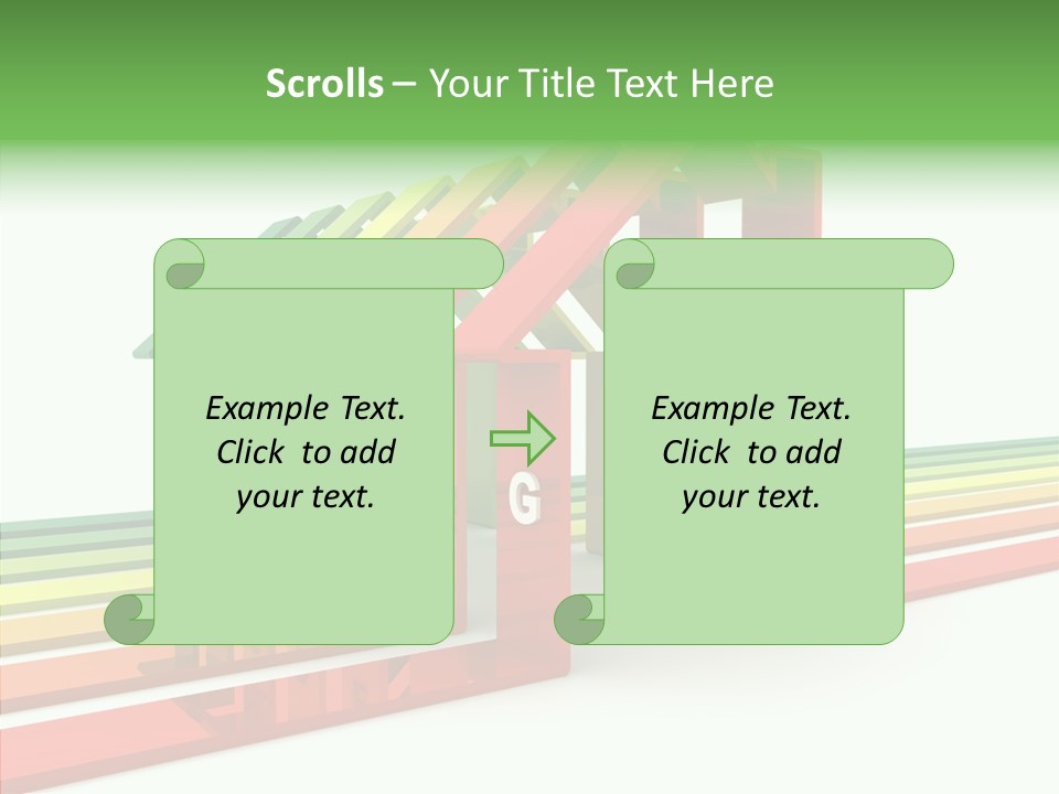 Writing Corporate Figure PowerPoint Template