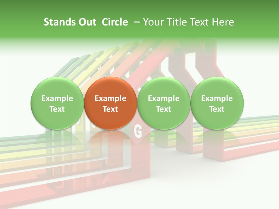 Writing Corporate Figure PowerPoint Template