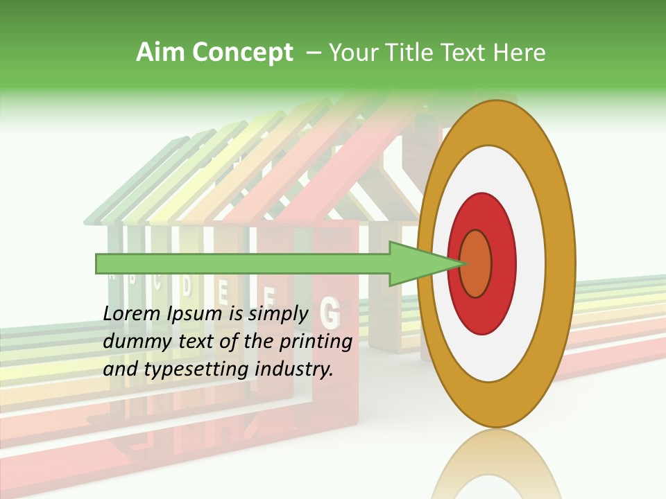 Writing Corporate Figure PowerPoint Template
