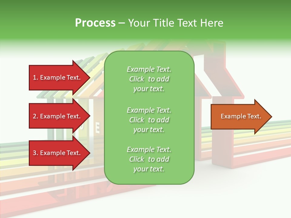 Writing Corporate Figure PowerPoint Template