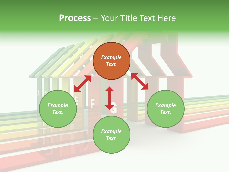 Writing Corporate Figure PowerPoint Template