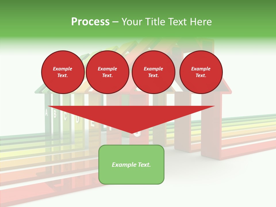 Writing Corporate Figure PowerPoint Template
