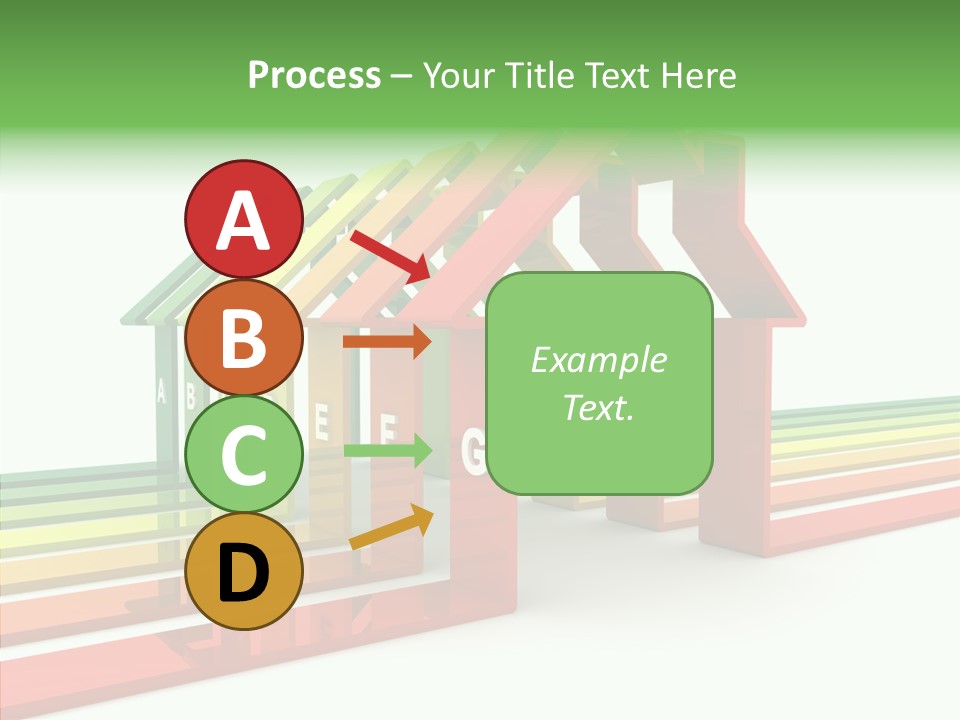 Writing Corporate Figure PowerPoint Template