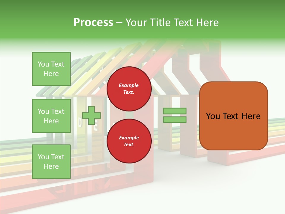 Writing Corporate Figure PowerPoint Template