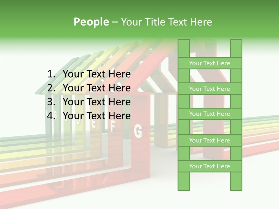 Writing Corporate Figure PowerPoint Template
