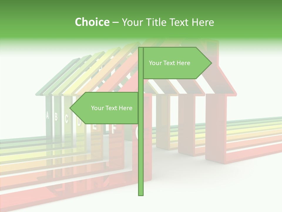 Writing Corporate Figure PowerPoint Template