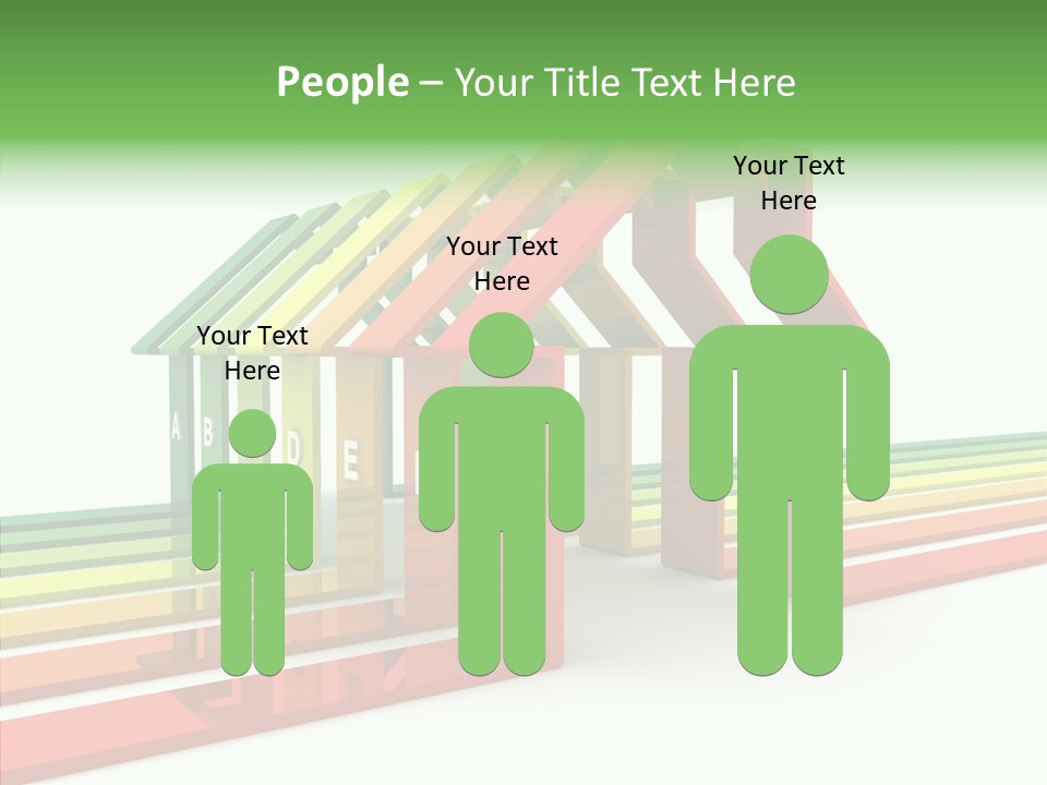 Writing Corporate Figure PowerPoint Template