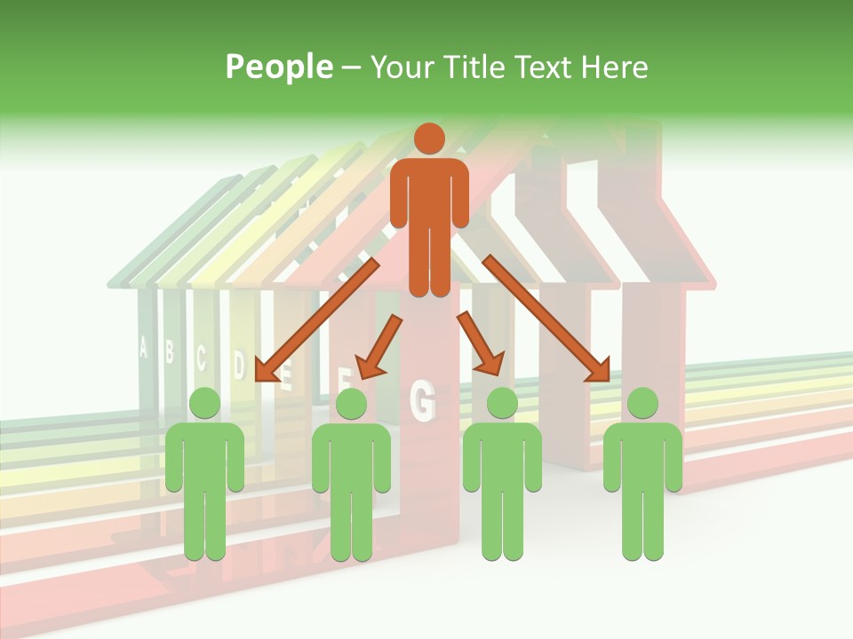 Writing Corporate Figure PowerPoint Template