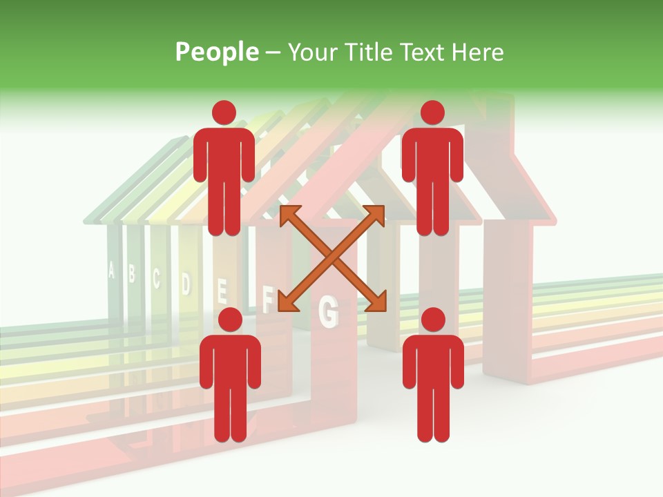 Writing Corporate Figure PowerPoint Template