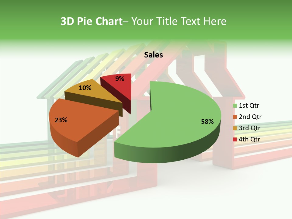 Writing Corporate Figure PowerPoint Template