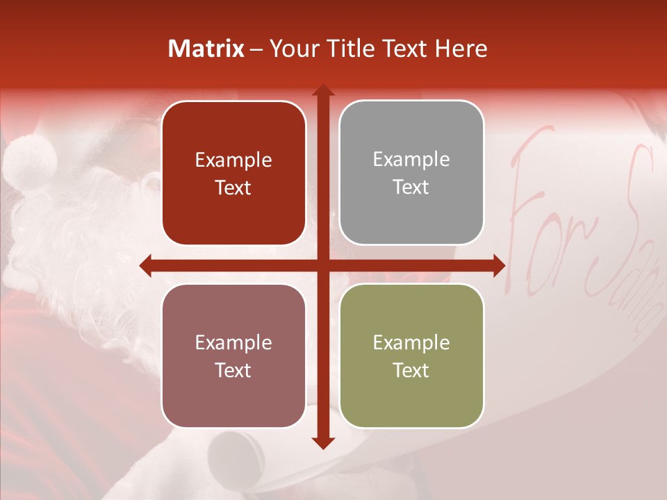 Celebration Person Claus PowerPoint Template