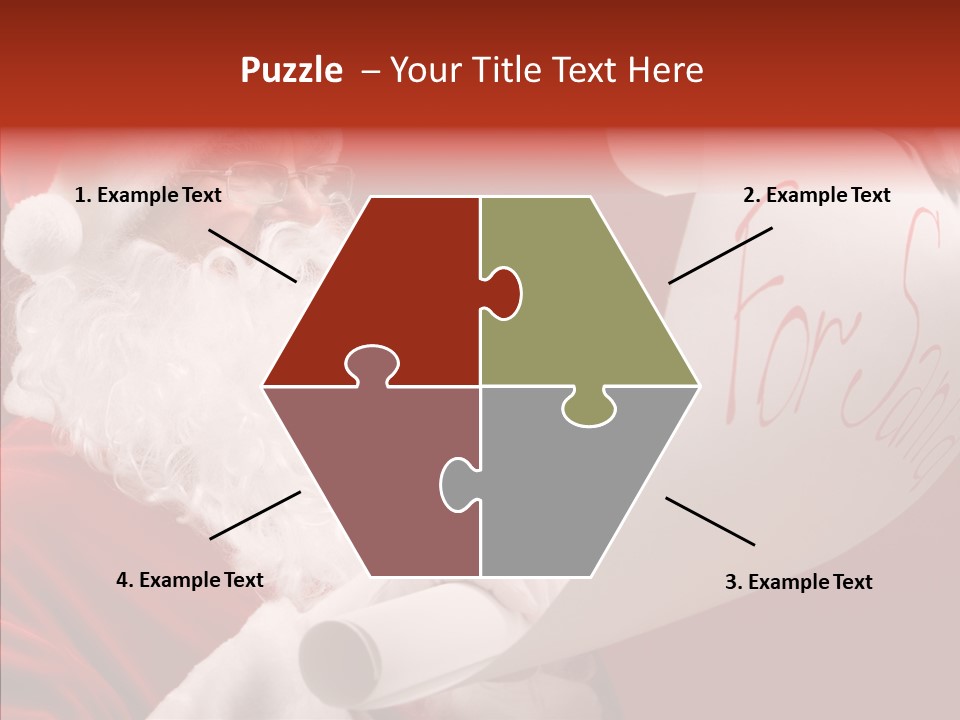 Celebration Person Claus PowerPoint Template