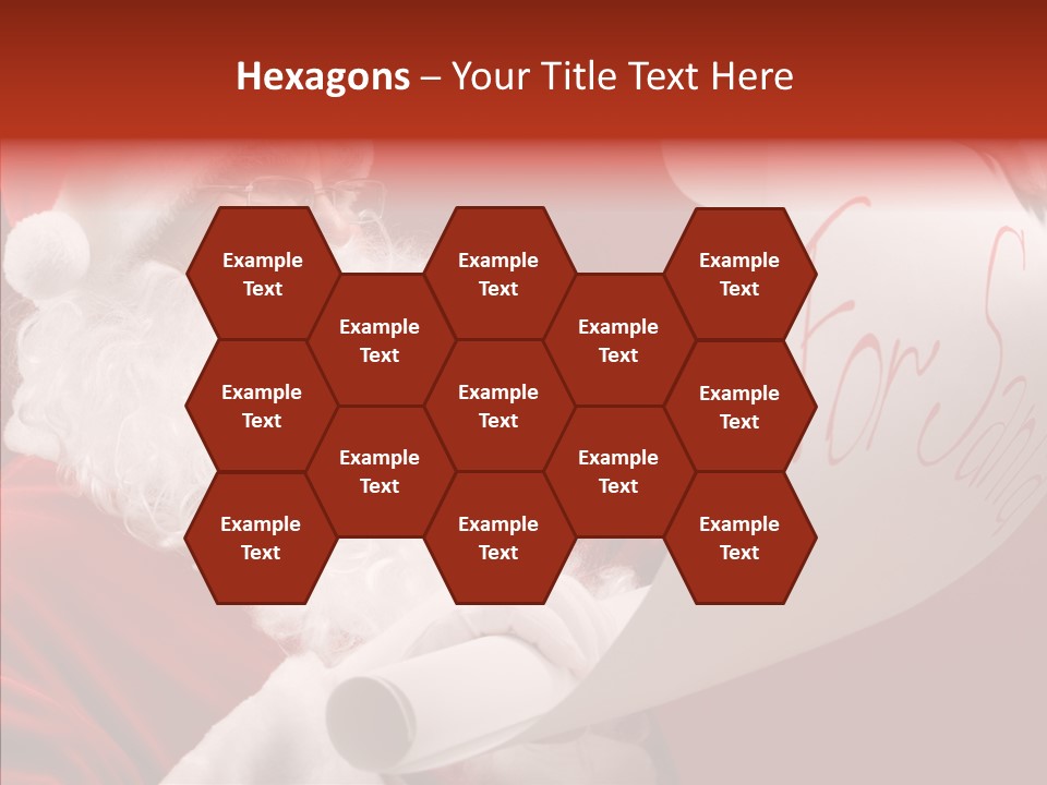 Celebration Person Claus PowerPoint Template