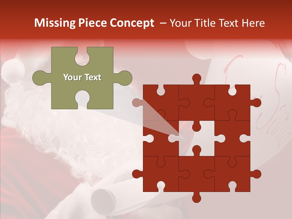 Celebration Person Claus PowerPoint Template