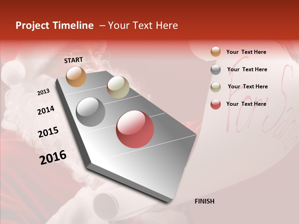 Celebration Person Claus PowerPoint Template