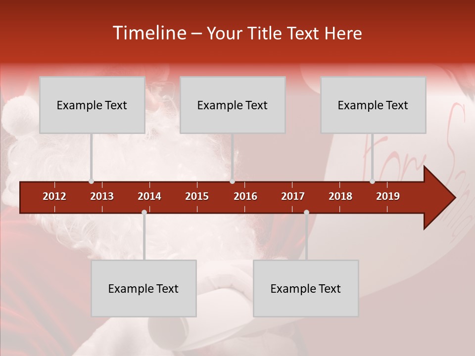 Celebration Person Claus PowerPoint Template