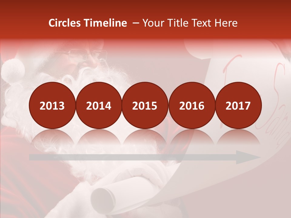 Celebration Person Claus PowerPoint Template