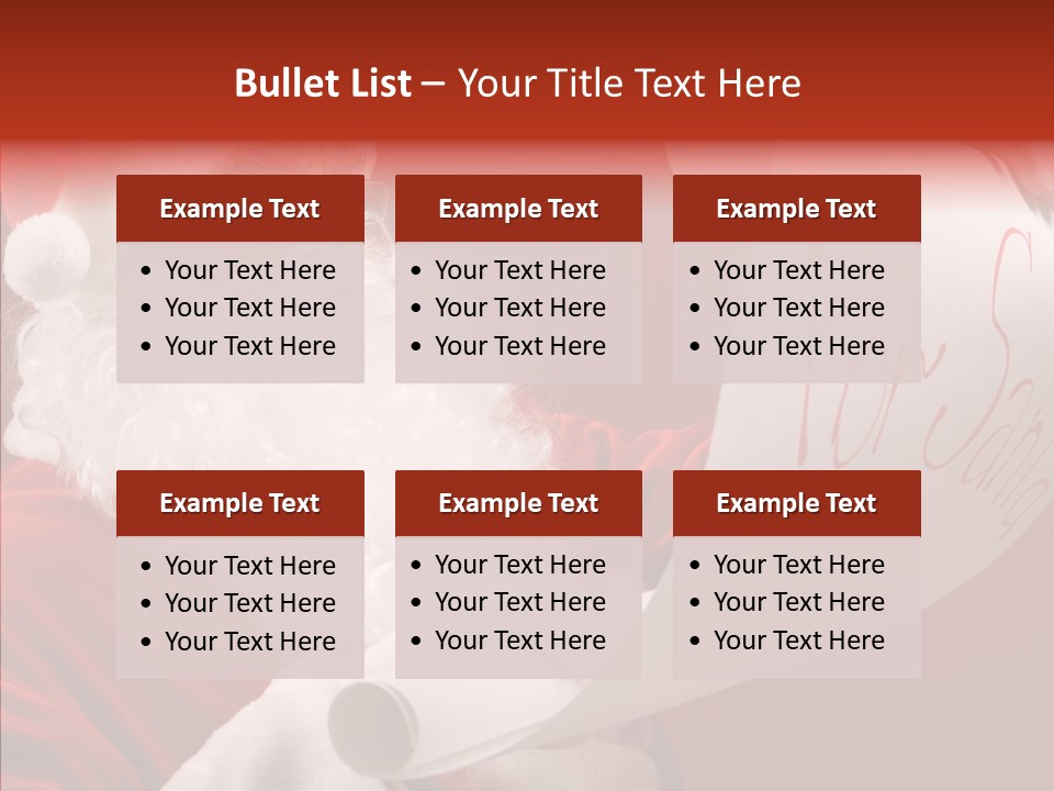 Celebration Person Claus PowerPoint Template