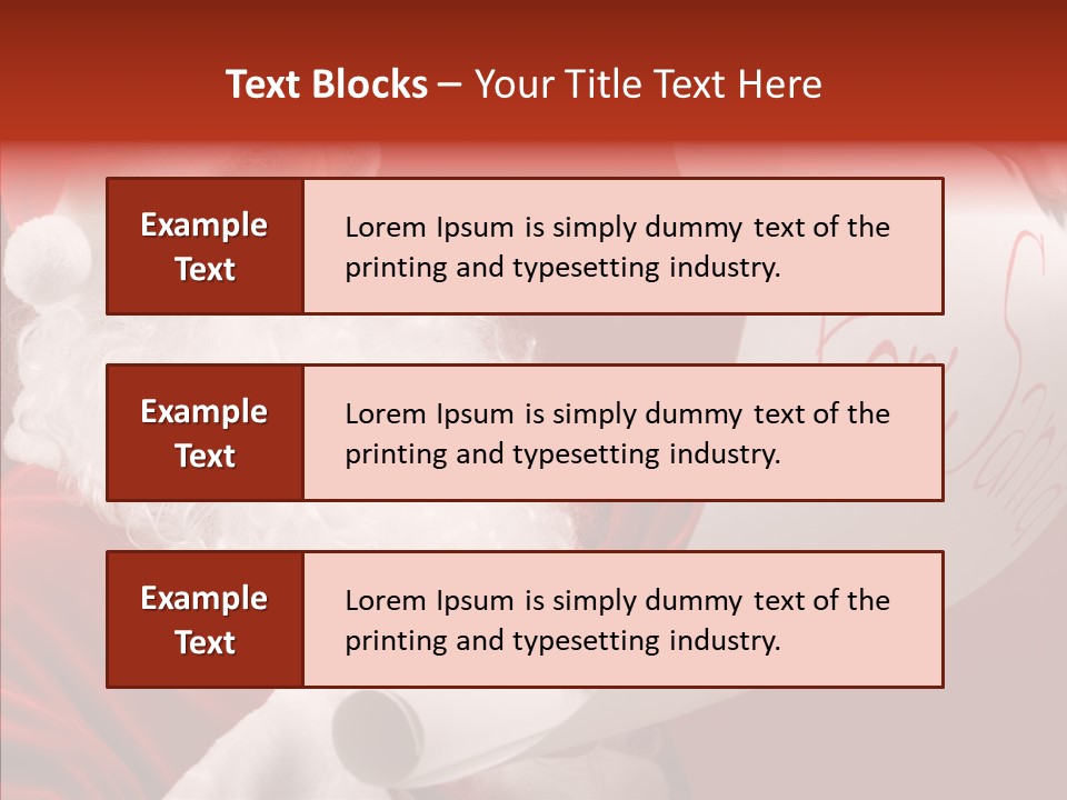 Celebration Person Claus PowerPoint Template