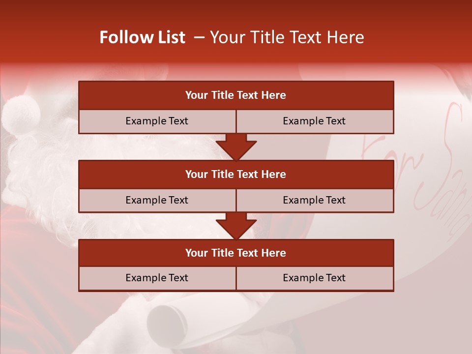 Celebration Person Claus PowerPoint Template