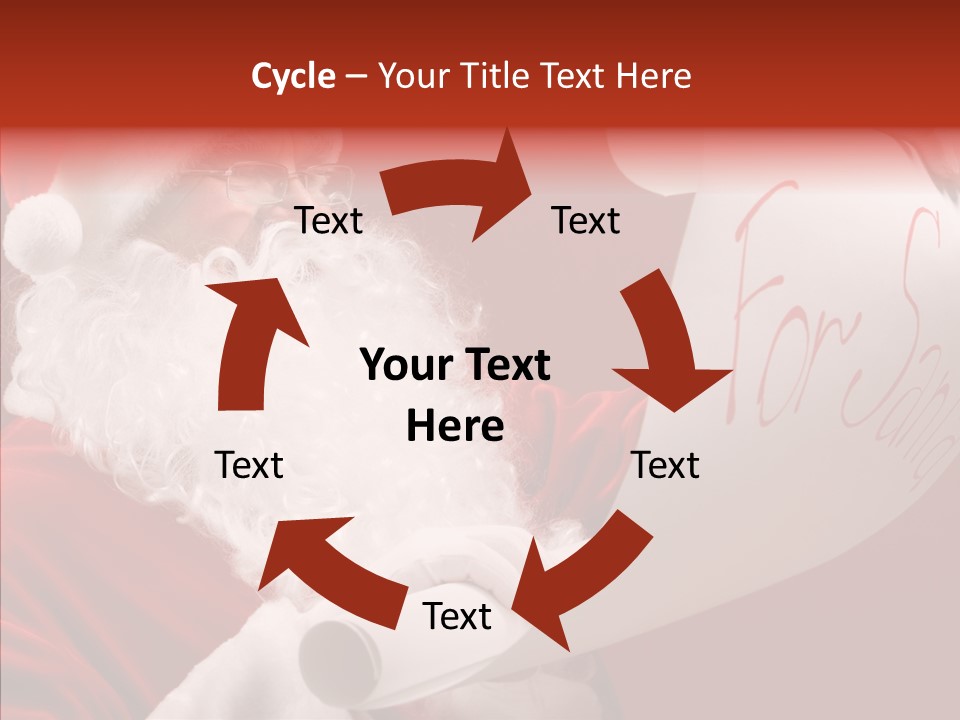 Celebration Person Claus PowerPoint Template