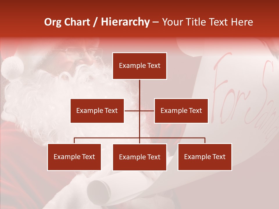 Celebration Person Claus PowerPoint Template