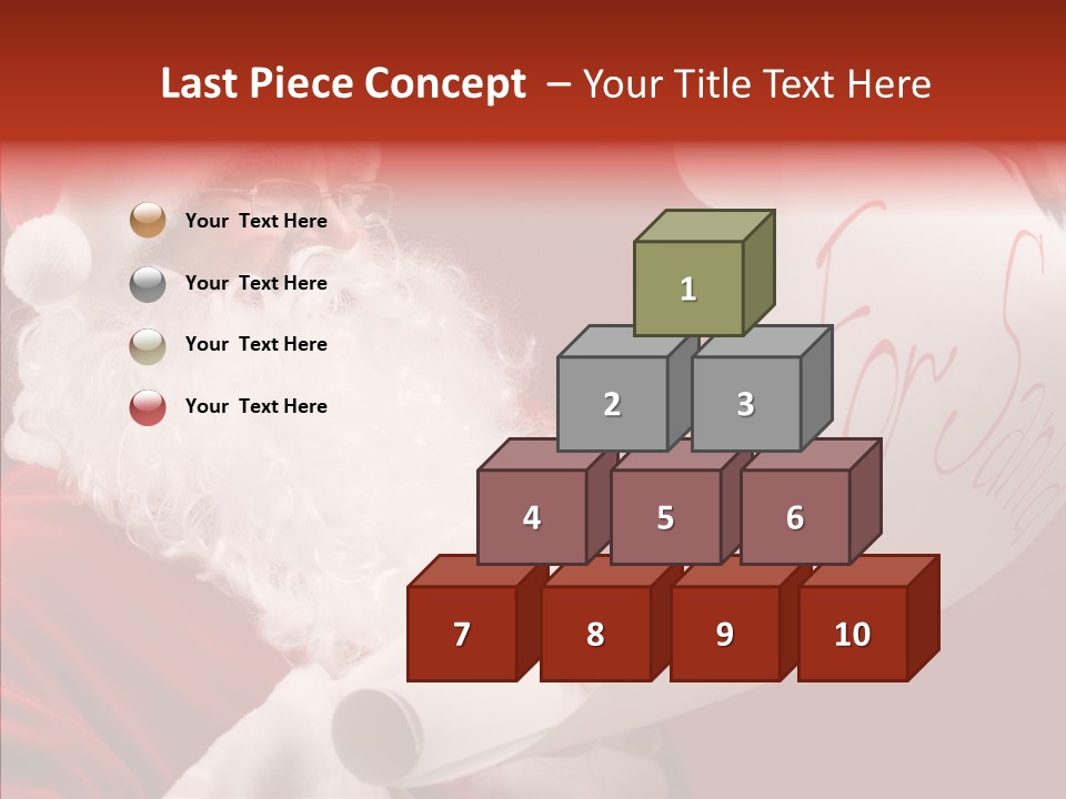 Celebration Person Claus PowerPoint Template