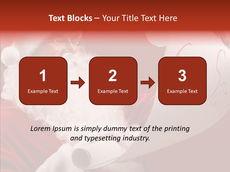 Celebration Person Claus PowerPoint Template