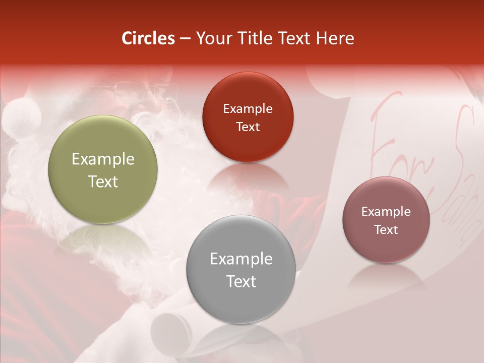 Celebration Person Claus PowerPoint Template