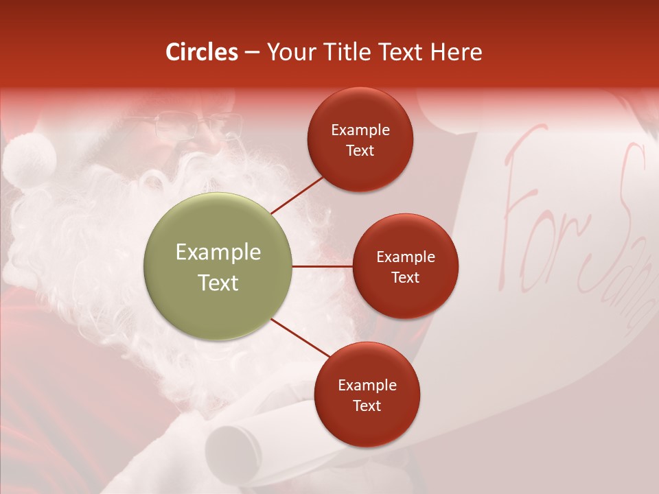 Celebration Person Claus PowerPoint Template