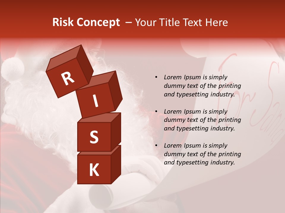 Celebration Person Claus PowerPoint Template