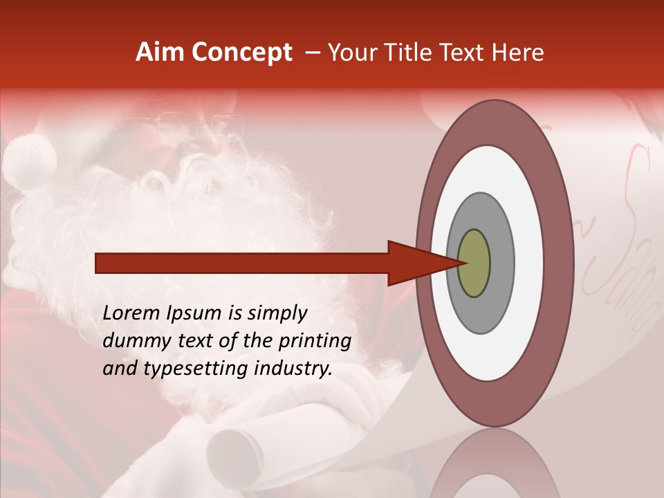 Celebration Person Claus PowerPoint Template