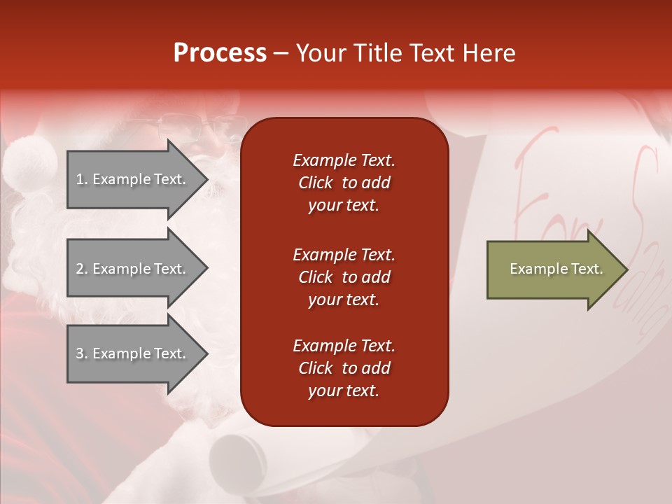 Celebration Person Claus PowerPoint Template