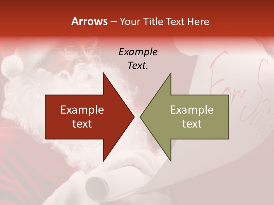 Celebration Person Claus PowerPoint Template