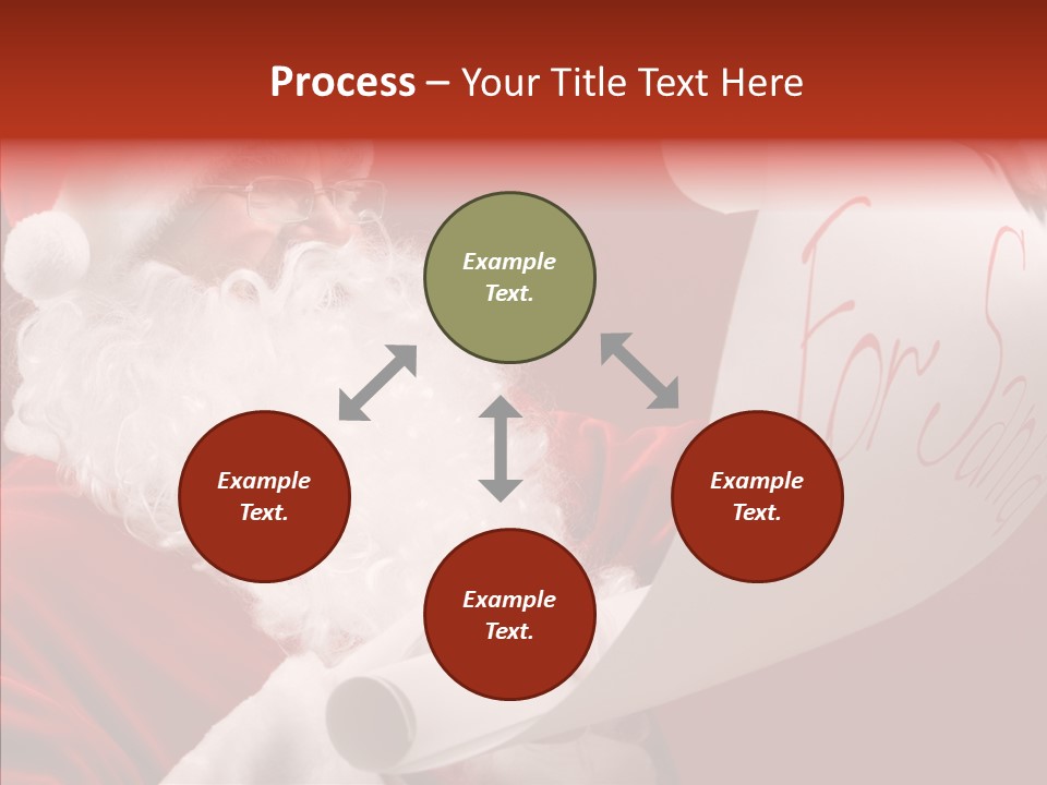 Celebration Person Claus PowerPoint Template