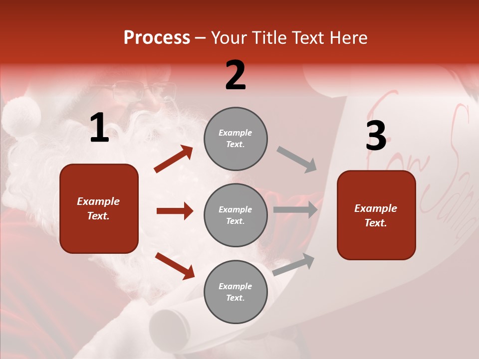 Celebration Person Claus PowerPoint Template