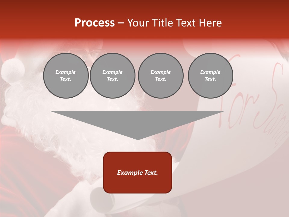 Celebration Person Claus PowerPoint Template