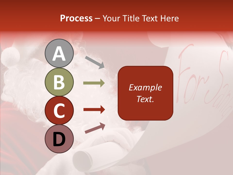 Celebration Person Claus PowerPoint Template