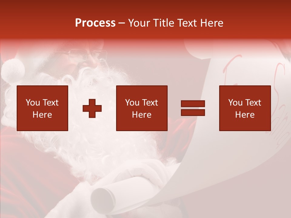 Celebration Person Claus PowerPoint Template