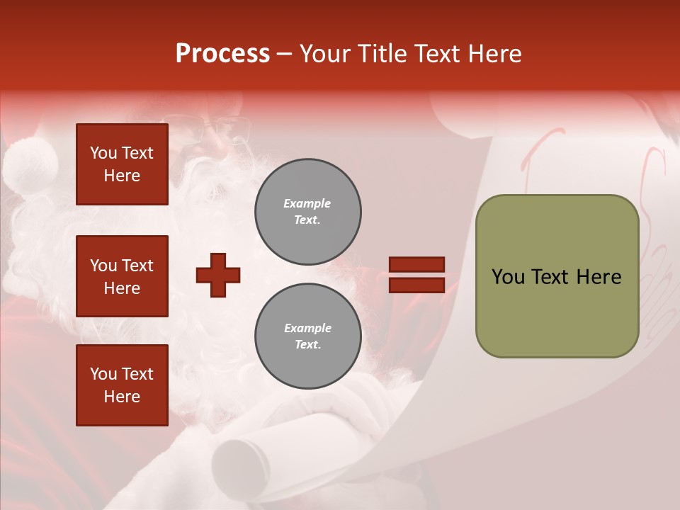 Celebration Person Claus PowerPoint Template