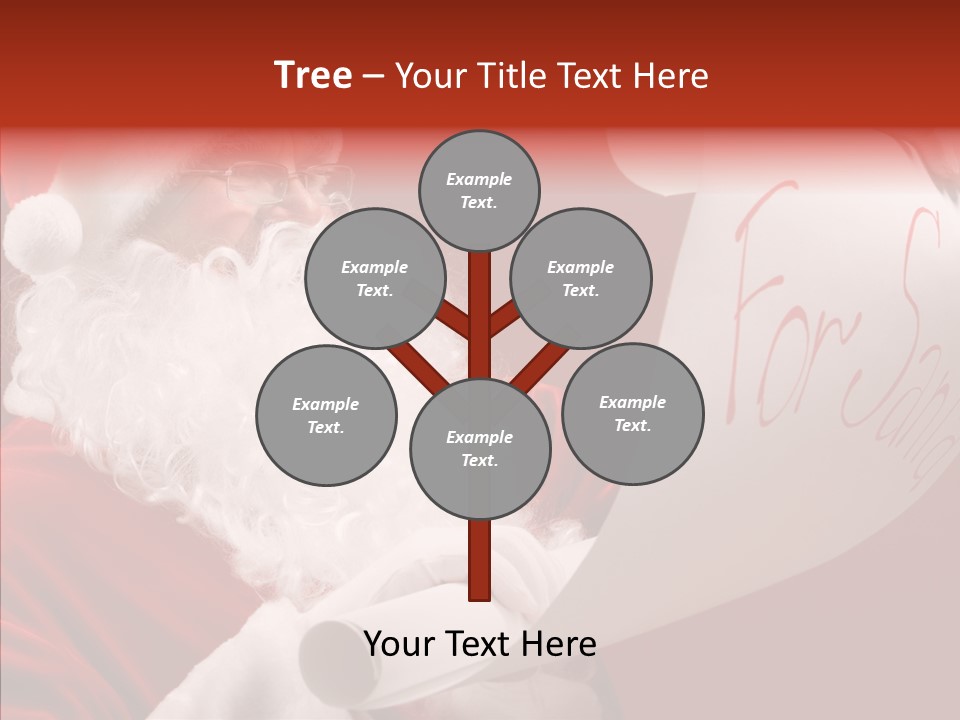 Celebration Person Claus PowerPoint Template