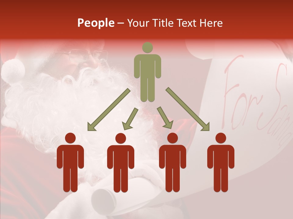 Celebration Person Claus PowerPoint Template