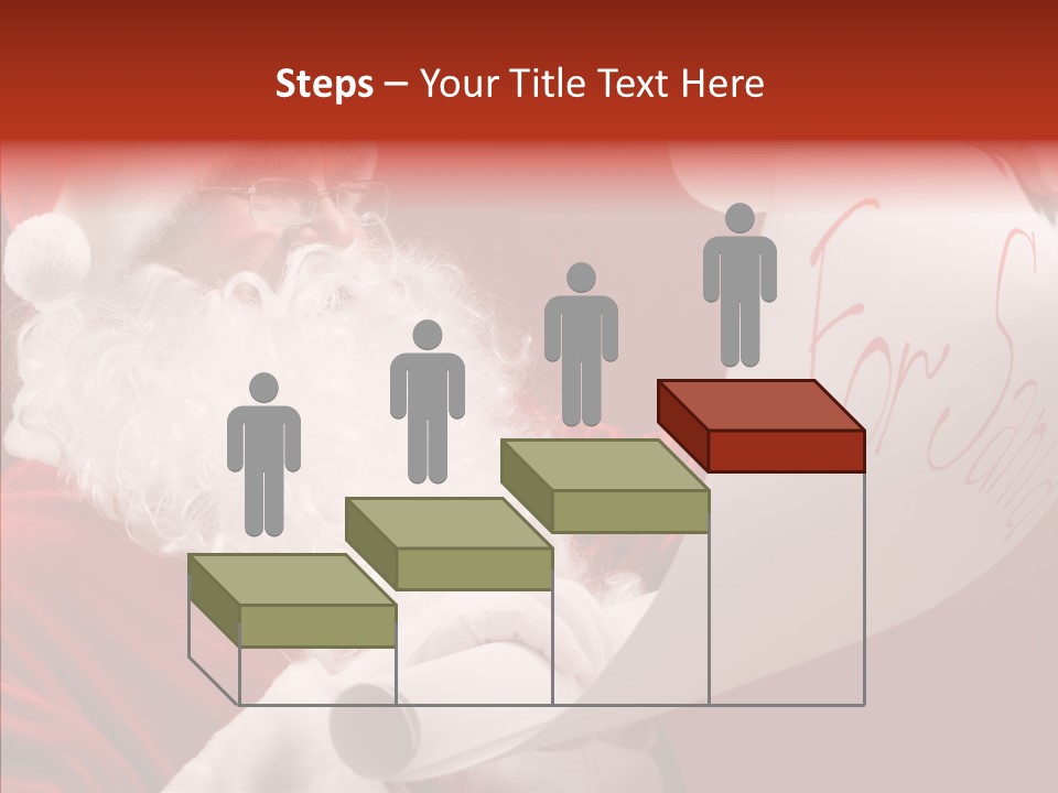 Celebration Person Claus PowerPoint Template