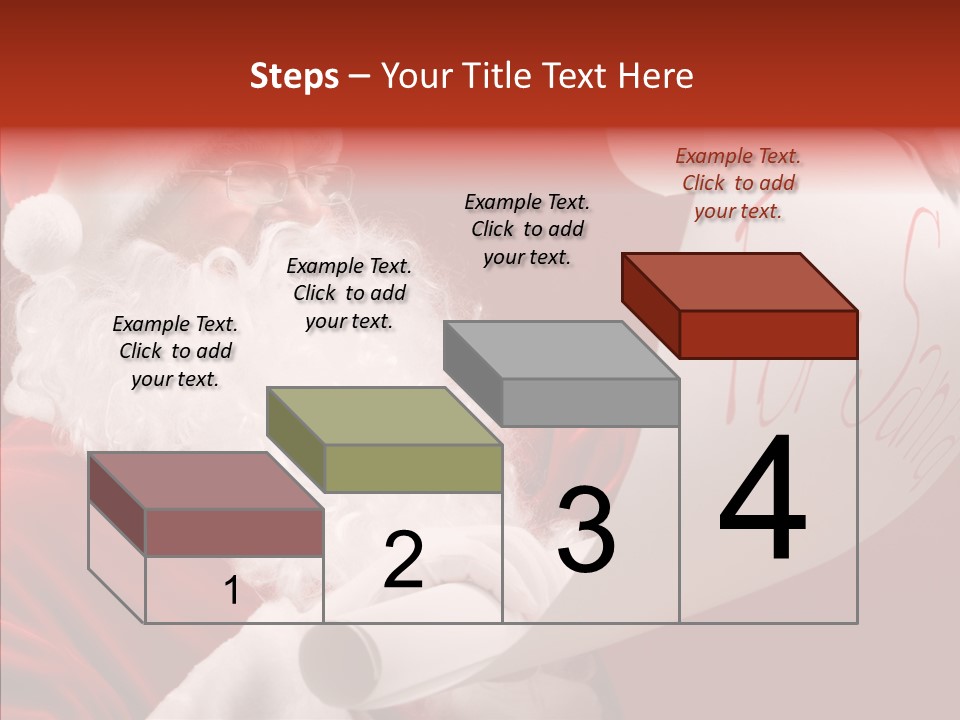Celebration Person Claus PowerPoint Template