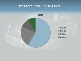 Illustration Wire Wireframe PowerPoint Template