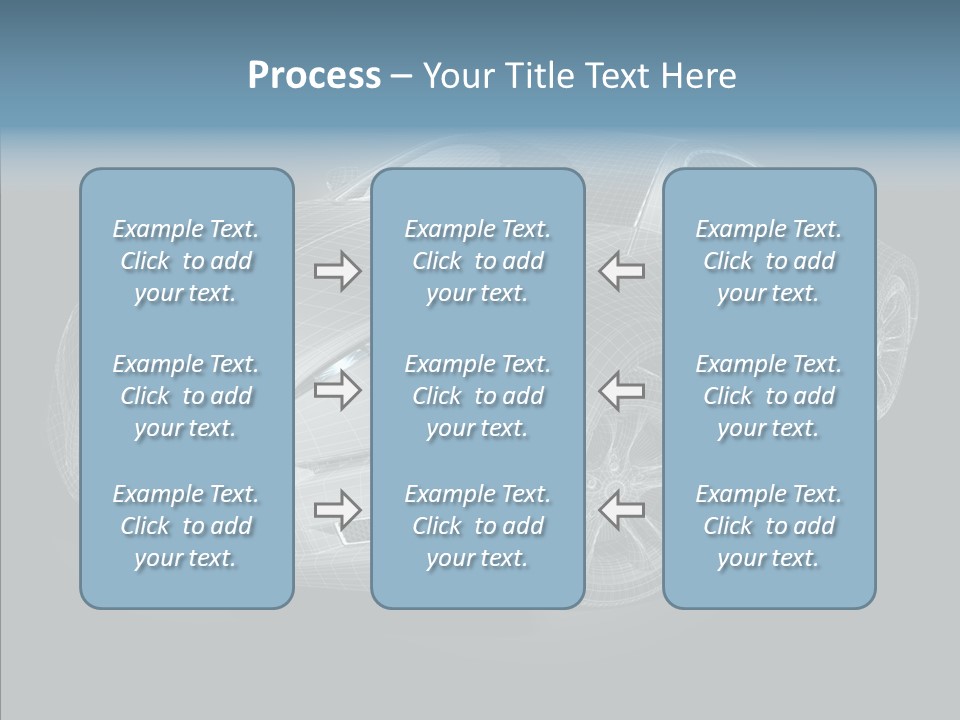 Illustration Wire Wireframe PowerPoint Template