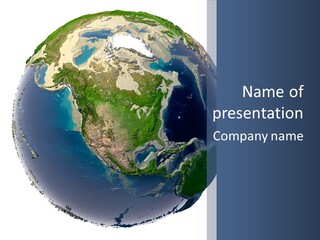 Pollution Barren Waterless PowerPoint Template