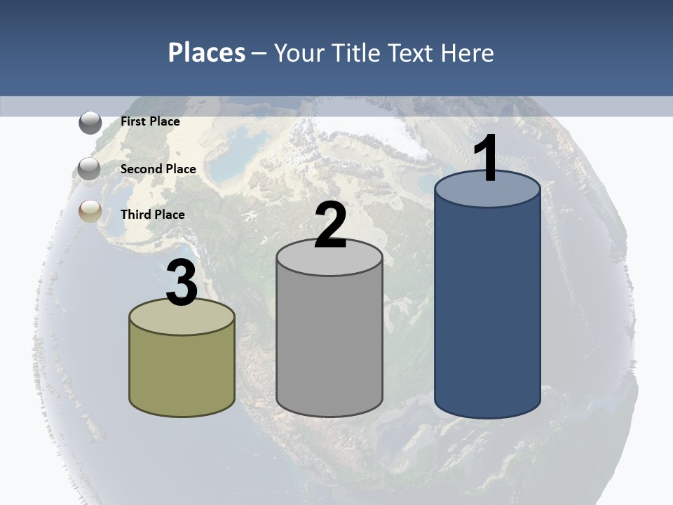 Pollution Barren Waterless PowerPoint Template