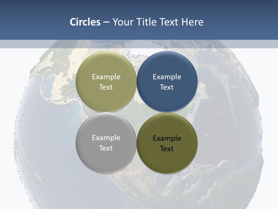 Pollution Barren Waterless PowerPoint Template