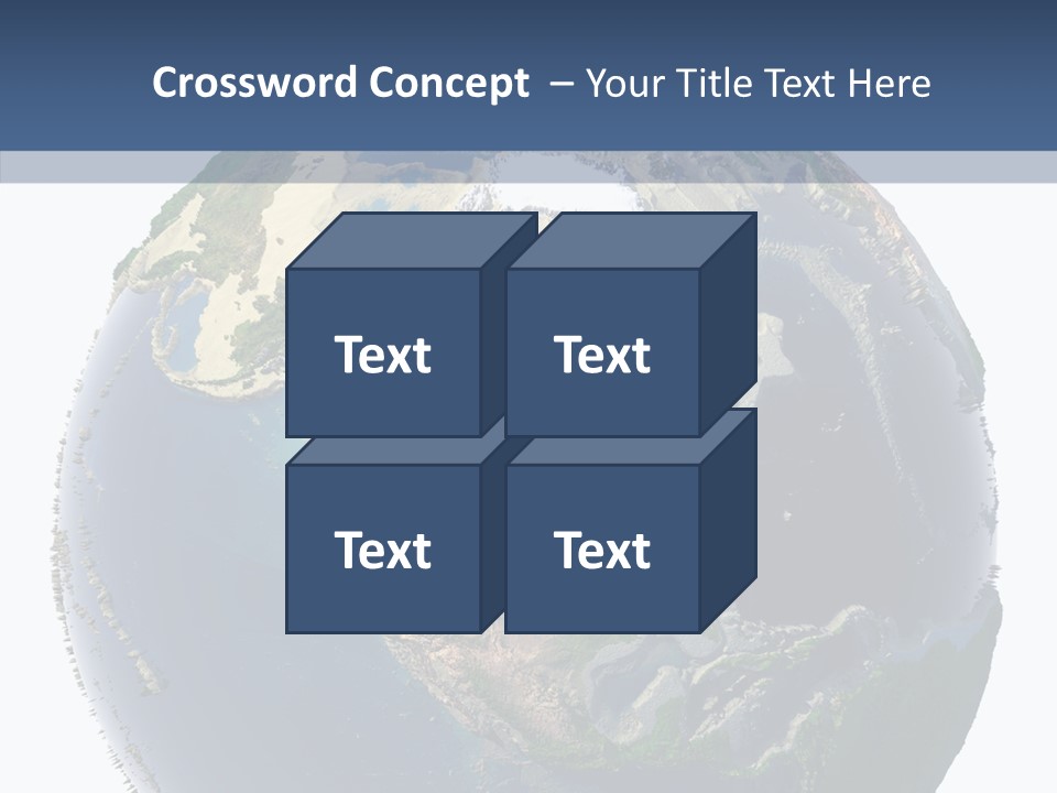 Pollution Barren Waterless PowerPoint Template